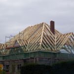 Klenk Holzbau Stuttgart: Dachkonstruktion